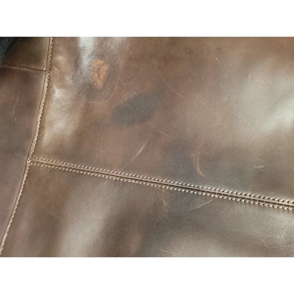 Coach Soft Dark Brown Leather 2 Way Chelsea Tote Bag Purse Crossbody F14015 - Picture 12 of 16